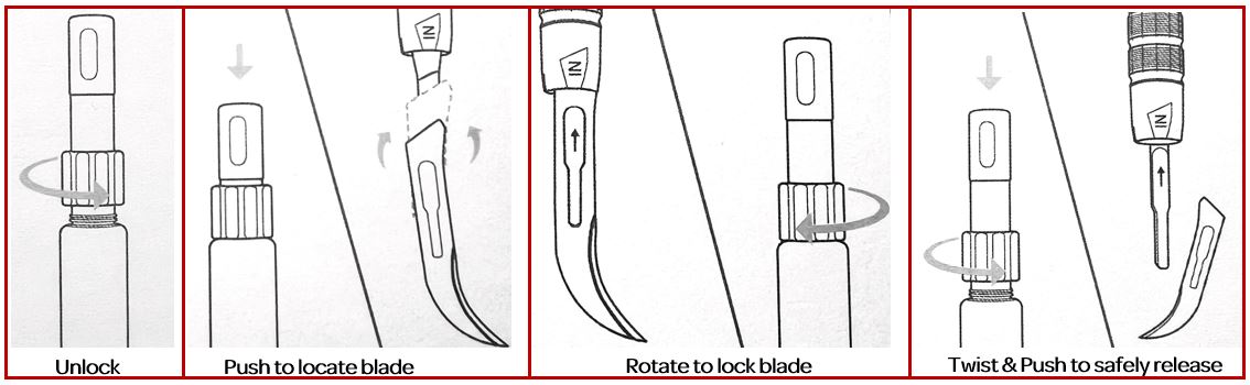 Safe Blade Holder