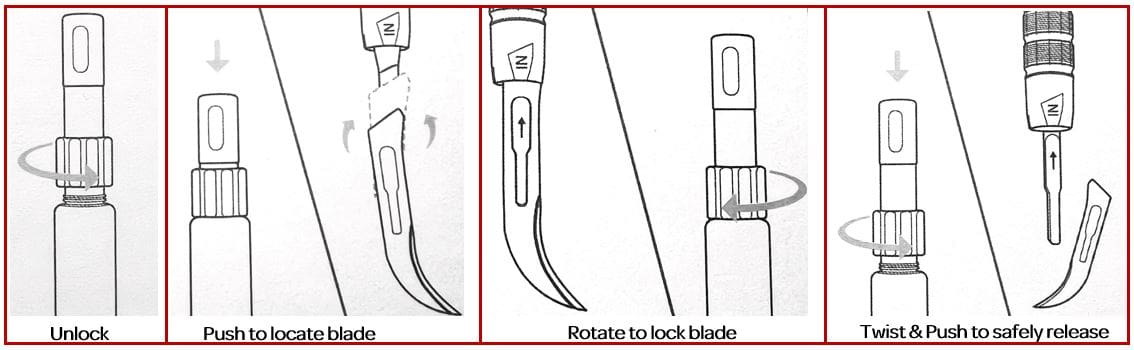Safe Blade Holder