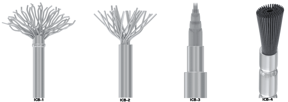 NiTi brushes